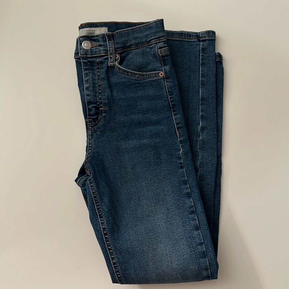 Topshop High Waisted Skinny Jeans